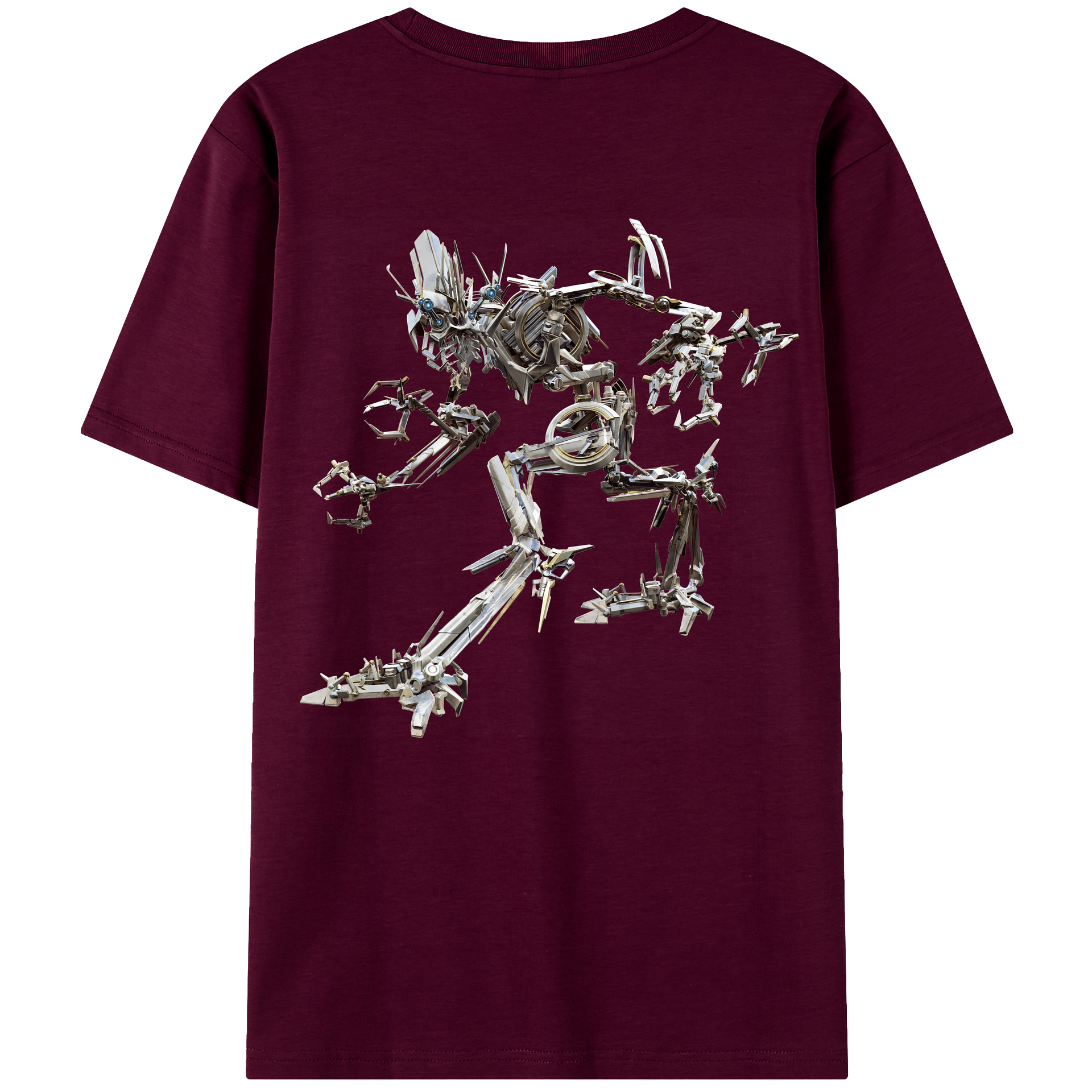 （画像用） Transformers トランスフォーマー レディース半袖Tシャツ(バックプリント)
